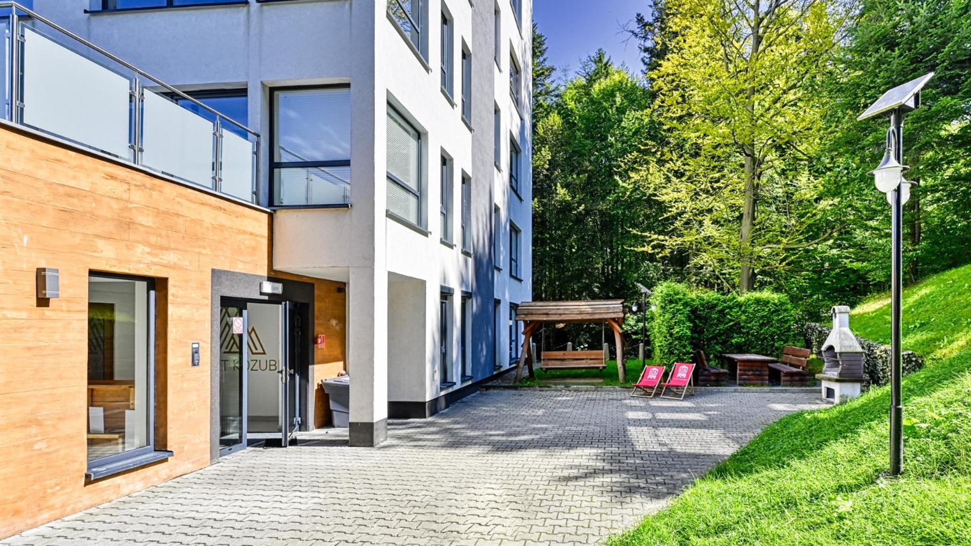 Apartament Spa 40 Resort Kozubnik Blisko Szczyrk - 5D Apartamenty Porabka Ngoại thất bức ảnh
